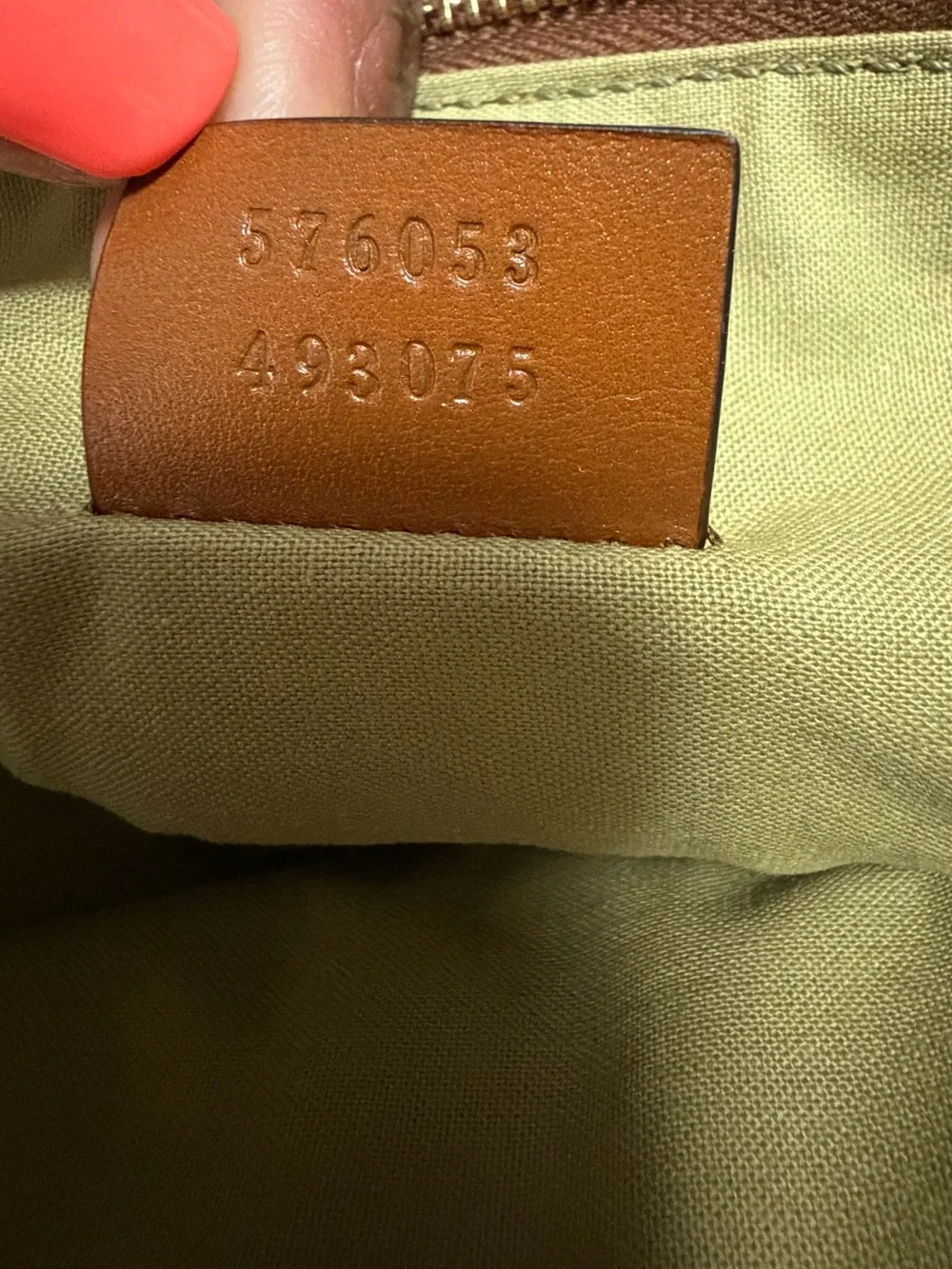 Gucci Canvas Web Stripe Clutch/Wristlet